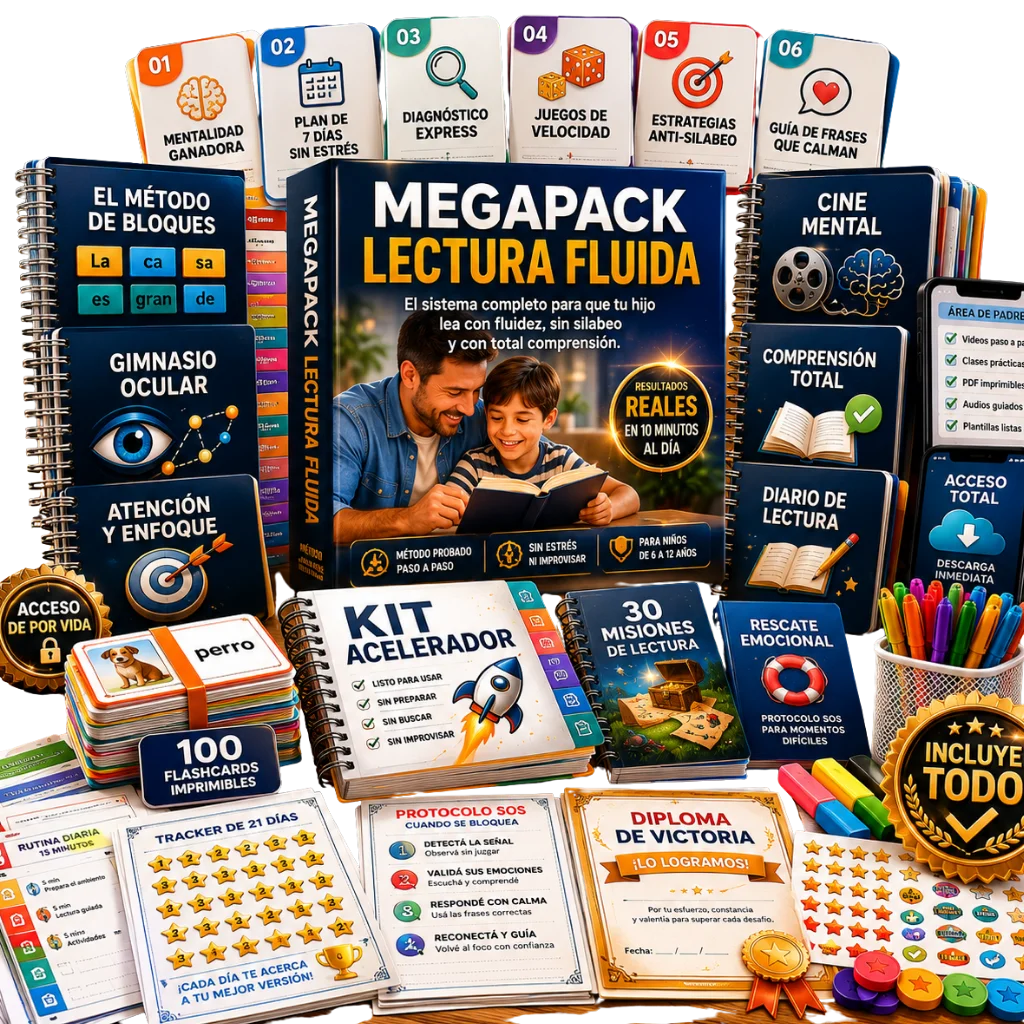 Mega Pack Lectura Fluida + Kit Acelerador